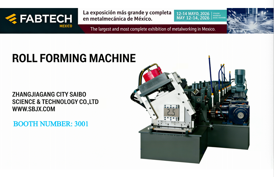 SAIBO to Exhibit Roll Forming Solutions at FABTECH Mexico 2026