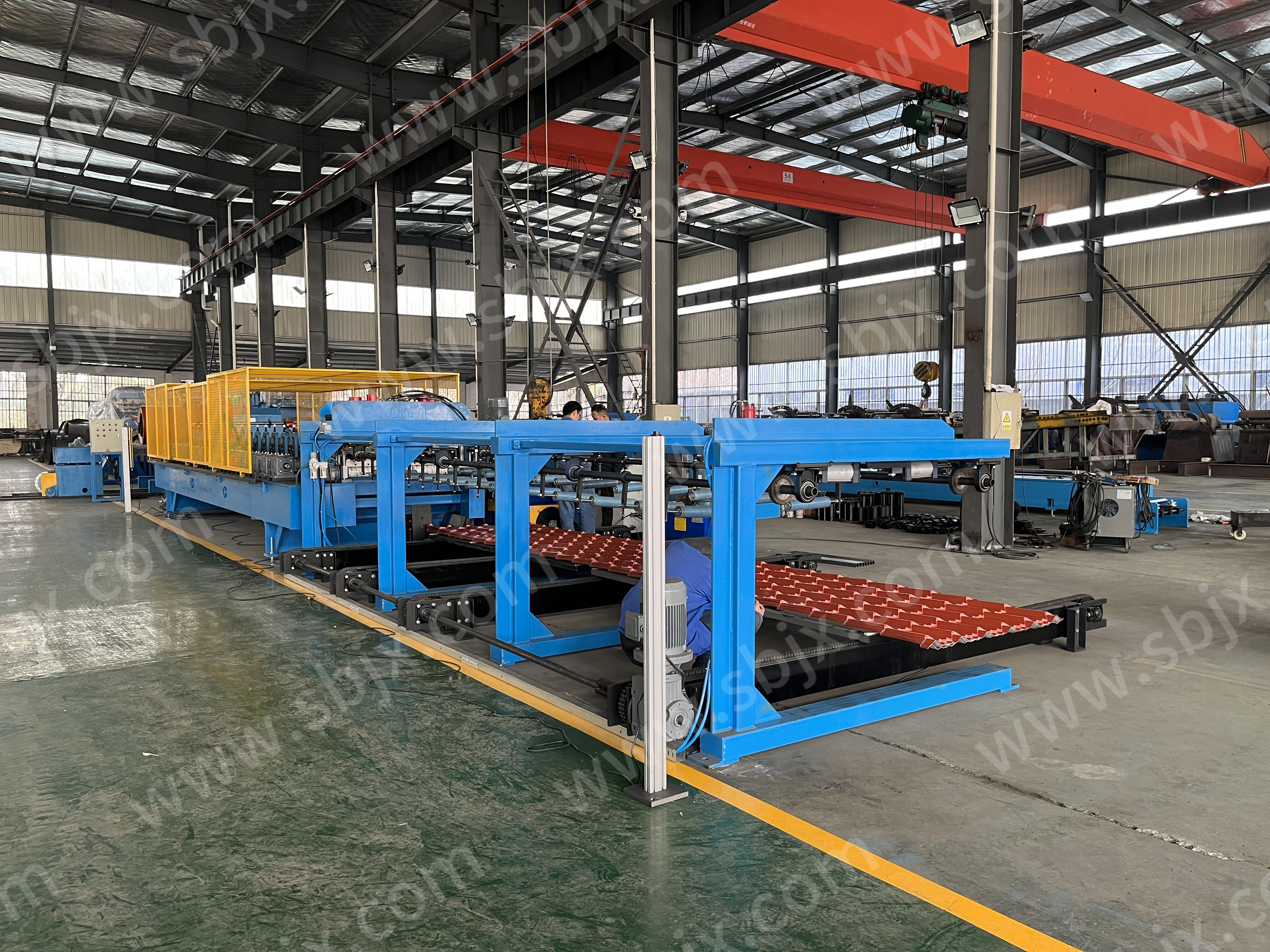 Tile Roofing / Wall Sheet Roll Forming Machine