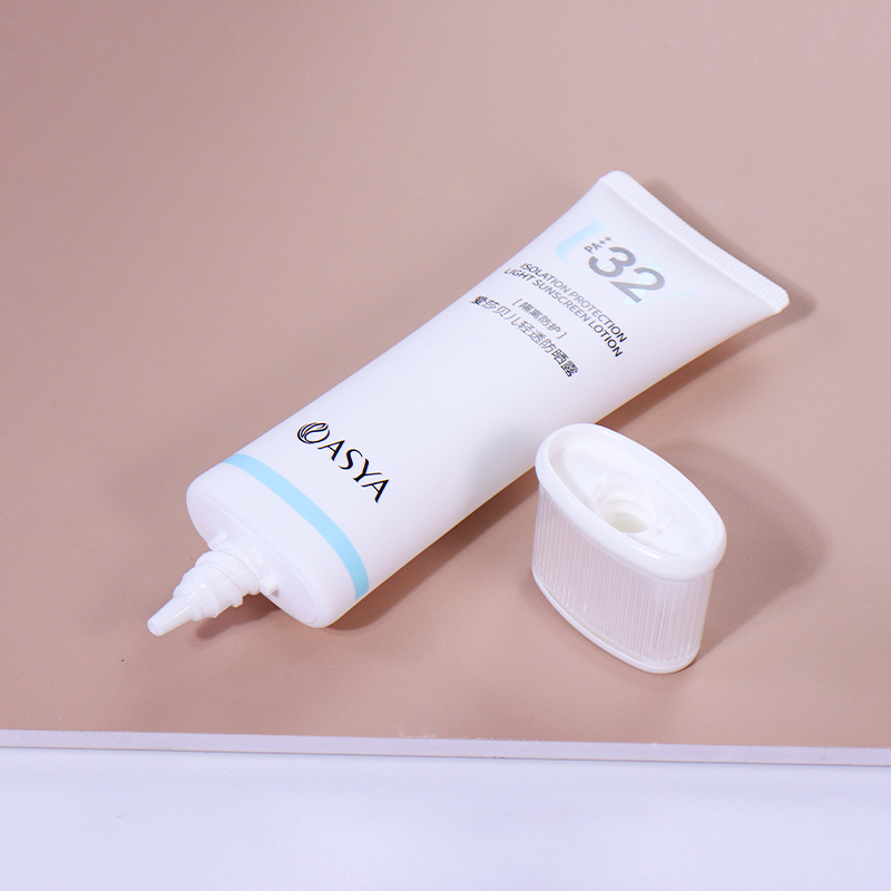 50ml Pure White Hose with White - Blue Color Matching Shows Fresh Charm factory