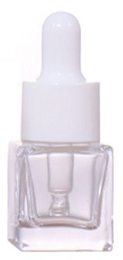 30ml/20ml/10ml/5ml Transparent Square Dropper Beauty Bottle, Minimalist Design Shows Pure Style factory