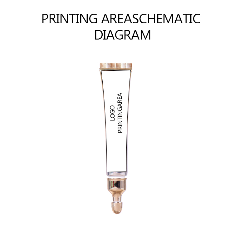 20ml Eye Cream Hose Packaging with Gold Cap supplier
