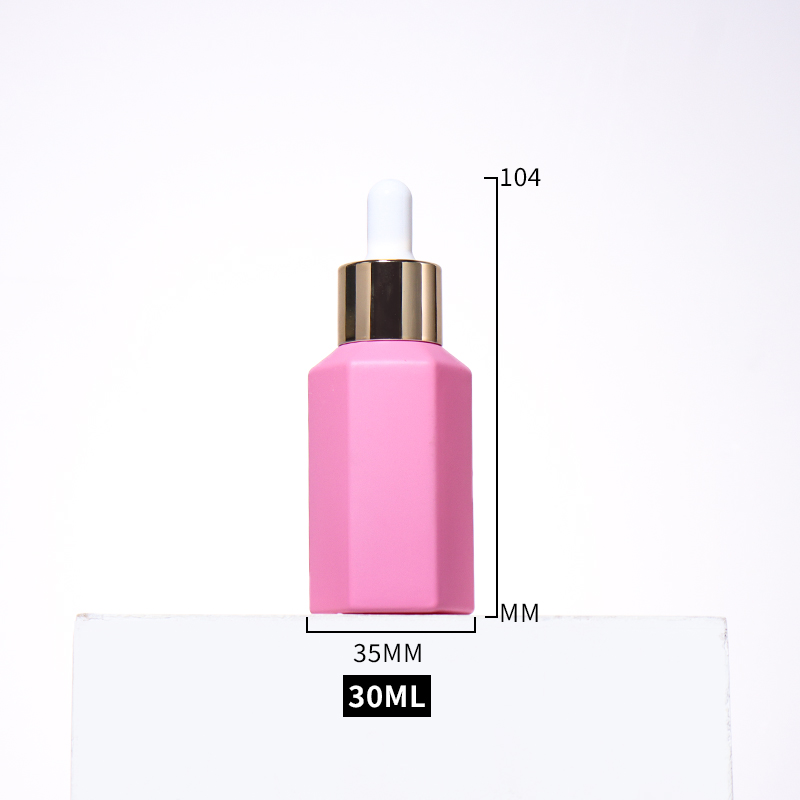 30ml Essence Bottle: A Encounter of Geometric Aesthetics and Luxury Care details