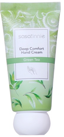 30ml Green Tea Hand Cream Tube, with Fresh Color Matching That's Super Healing factory