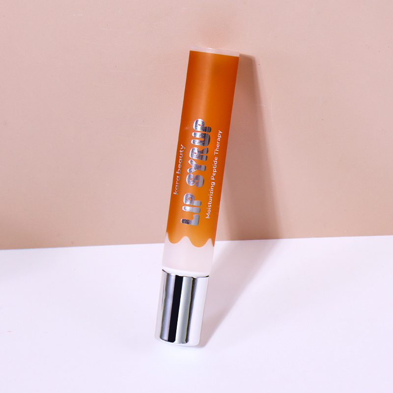 10g Orange Tube with Silver Cap + Roller Ball Design