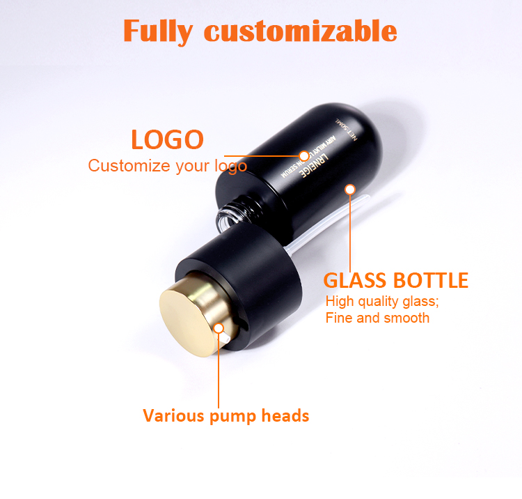 120ML,100ML,50ML,30ML,100G,50G,30G Lotion spray pump bottle manufacture