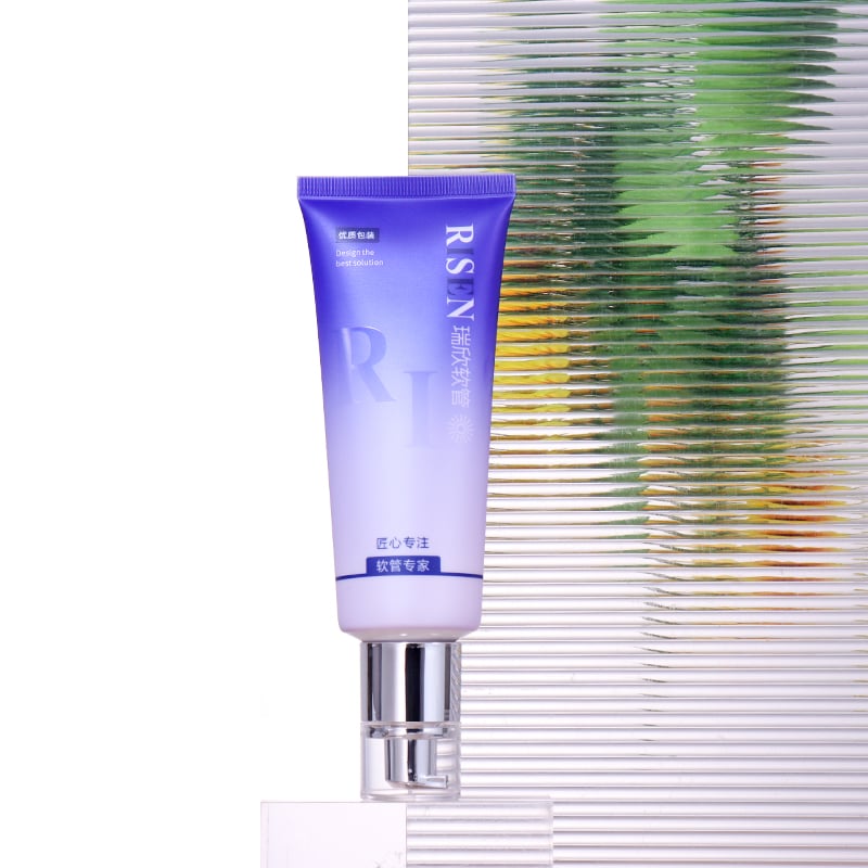 100ml Gradient Purple - White Beauty Hose, Silver Pump Design Shows Exquisite Texture