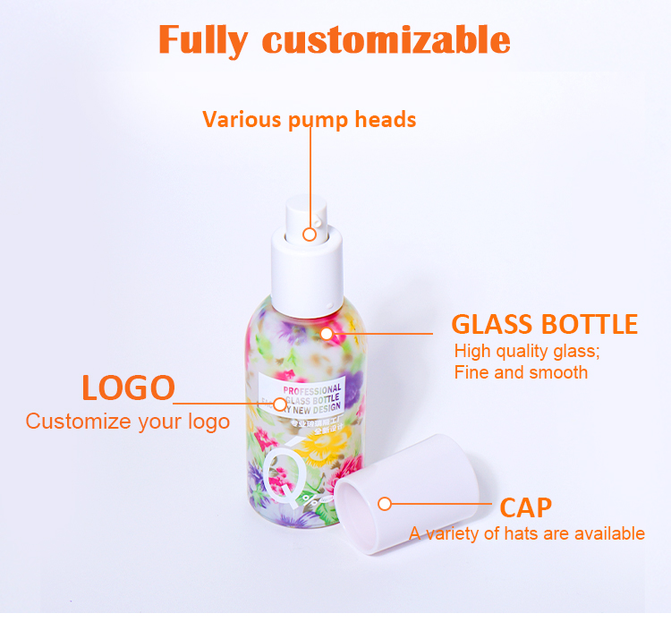 160ML, 150ML, 110ML, 80ML, 50G emulsion bottles, spray bottles, cream jars 。 details