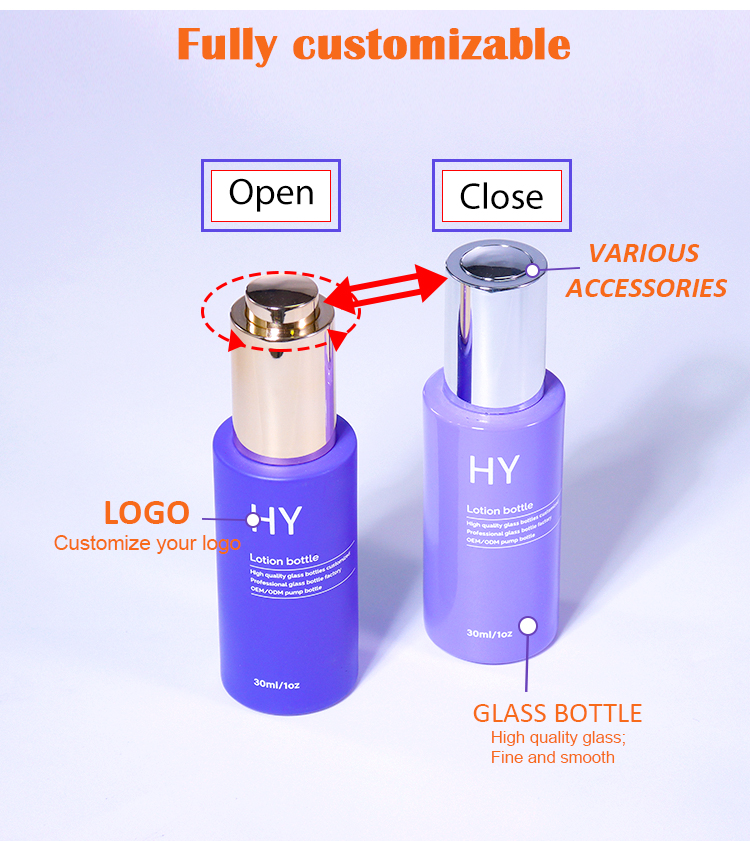 30ML Cosmetic Essence Bottle manufacture