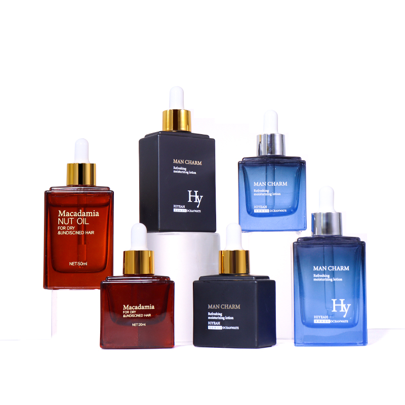 0ML, 30ML, 20ML Multi - color Square Dropper Bottles