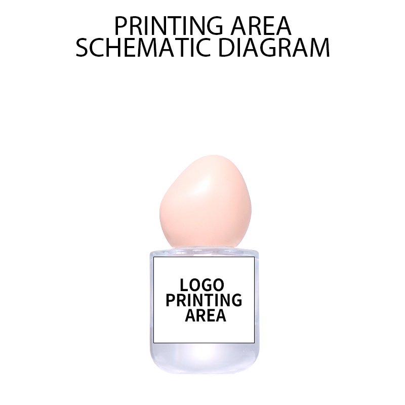 40ml Lotion Bottle: Creative Egg - Shaped Cap Beauty Bottle manufacture