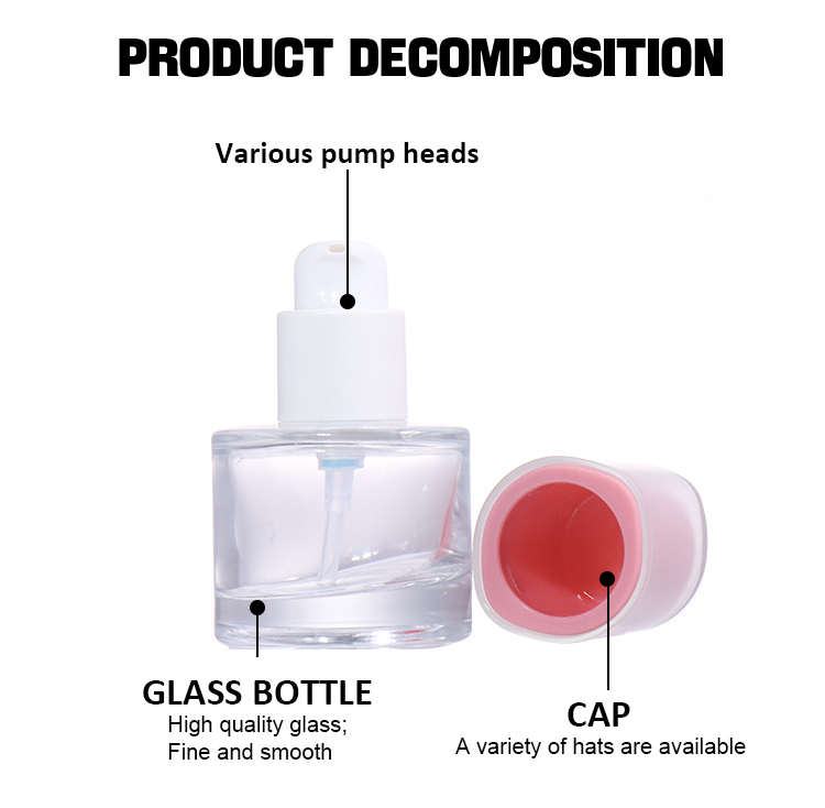 30ML  Cosmetic Essence Bottle  manufacture