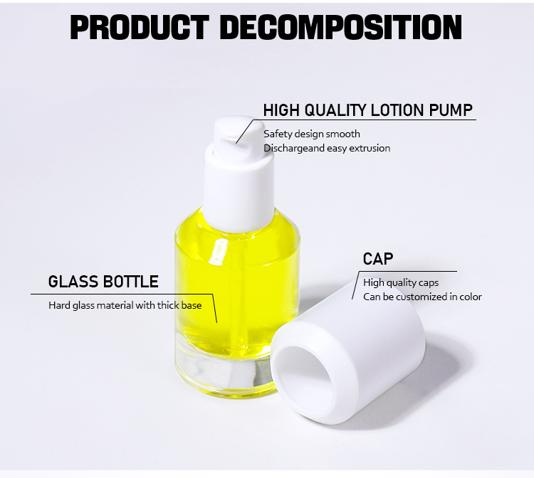 30ML  Cosmetic Essence Bottle  factory