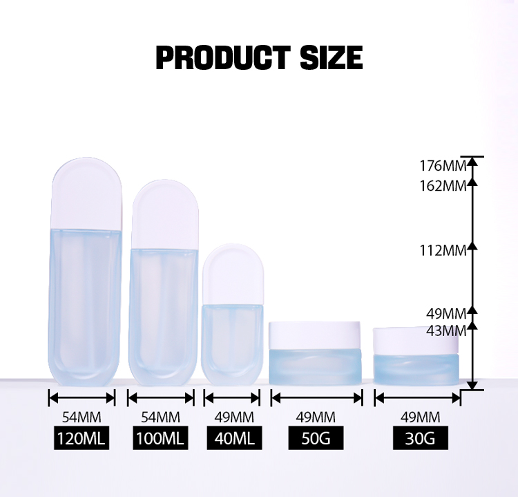 120ML, 100ML, 40ML, 50G, 30G Multi - color Beauty Bottles, Minimalist Design Meets High - end Texture manufacture