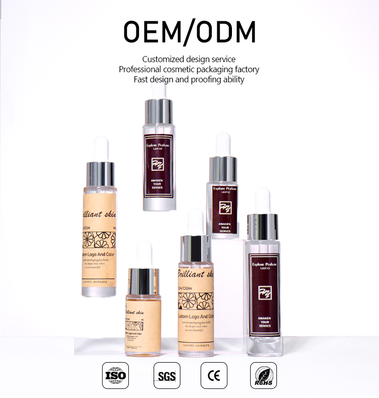 15ML,10ML,5ML Cosmetic Essence Bottle factory