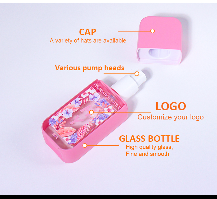 50ML,30ML Lotion spray pump bottle manufacture
