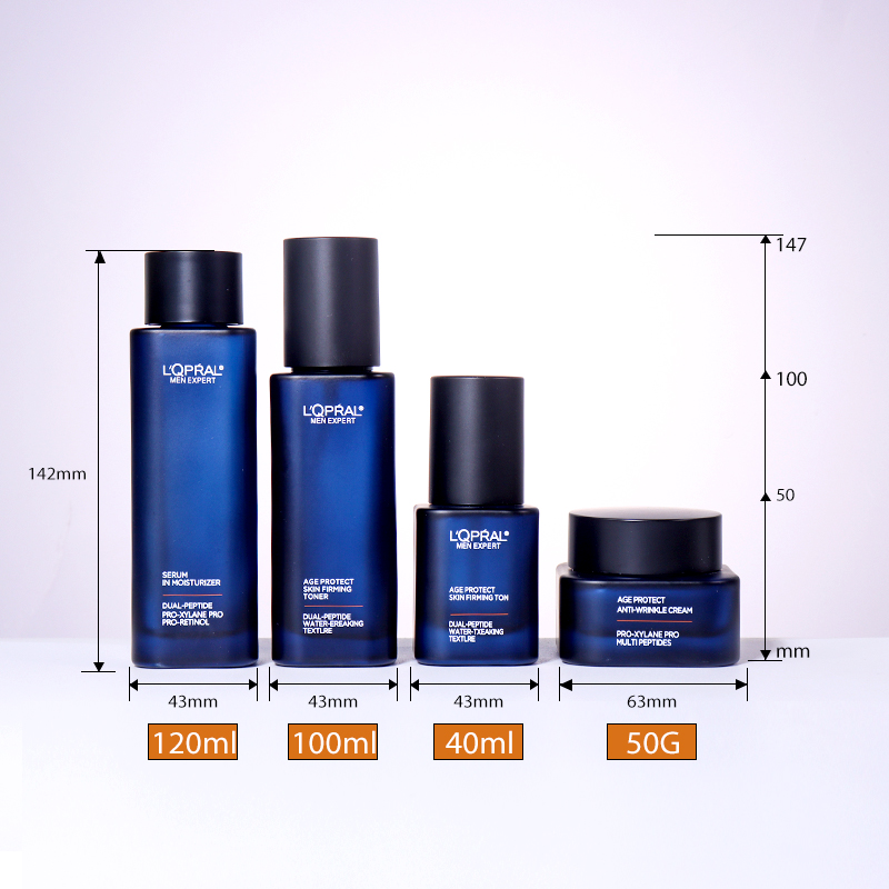 120ML, 100ML, 40ML for lotion bottles/spray bottles; 50G for cream jars supplier