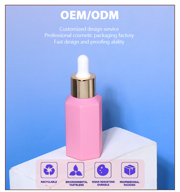 30ml Essence Bottle: A Encounter of Geometric Aesthetics and Luxury Care supplier