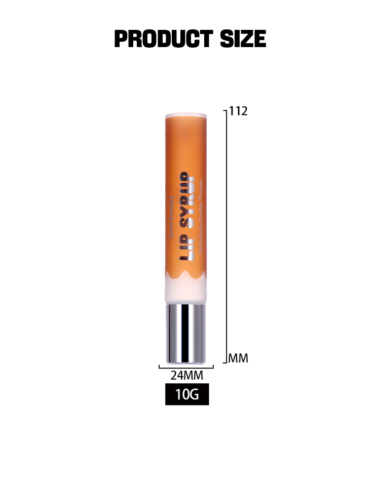 10g Orange Tube with Silver Cap + Roller Ball Design factory