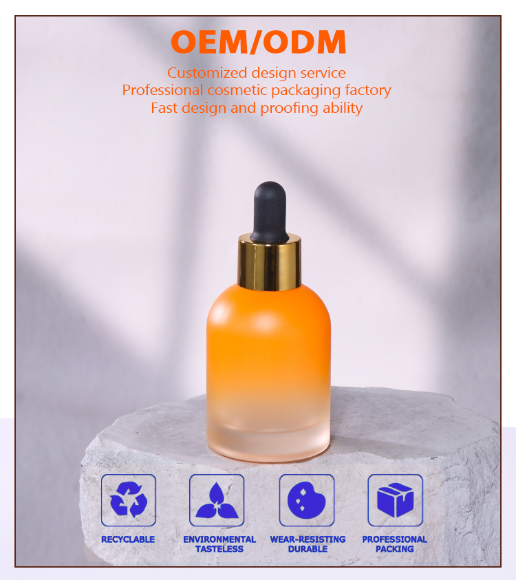 30ml Gradient Serum Bottle manufacture