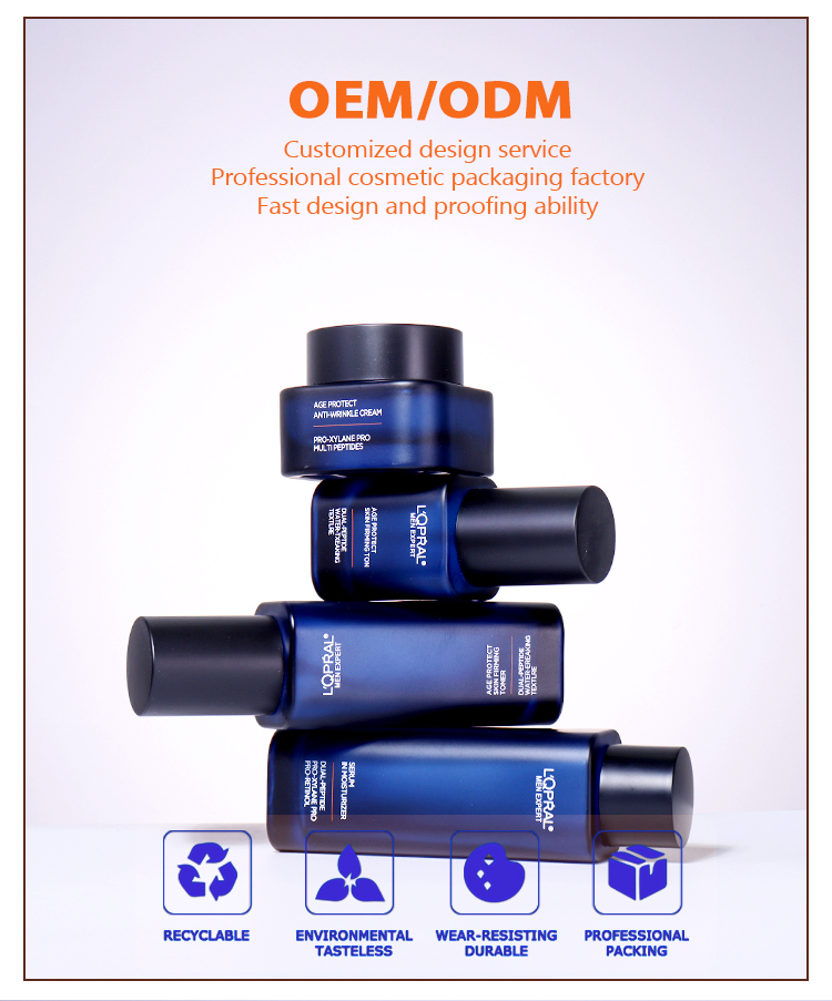 120ML, 100ML, 40ML for lotion bottles/spray bottles; 50G for cream jars manufacture