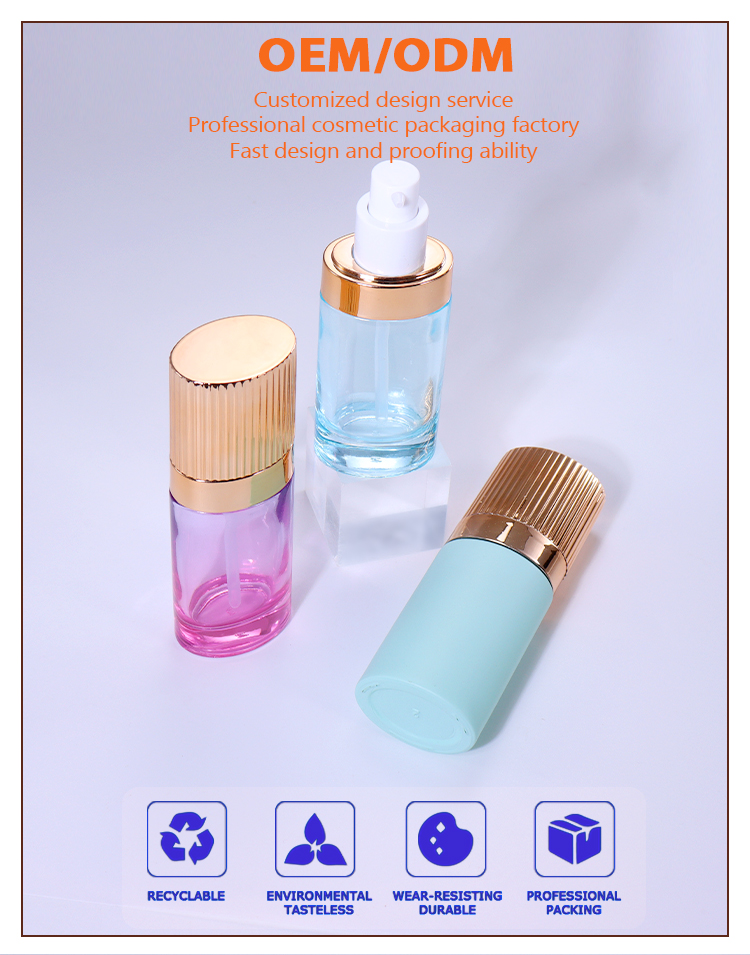 30ML Lotion spray pump bottle details