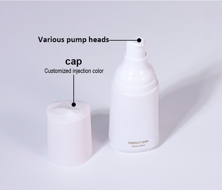 120ML, 100ML, 50ML, 30ML, 50G White Elegant Set Series, Minimalist Design Shows High - end Texture factory