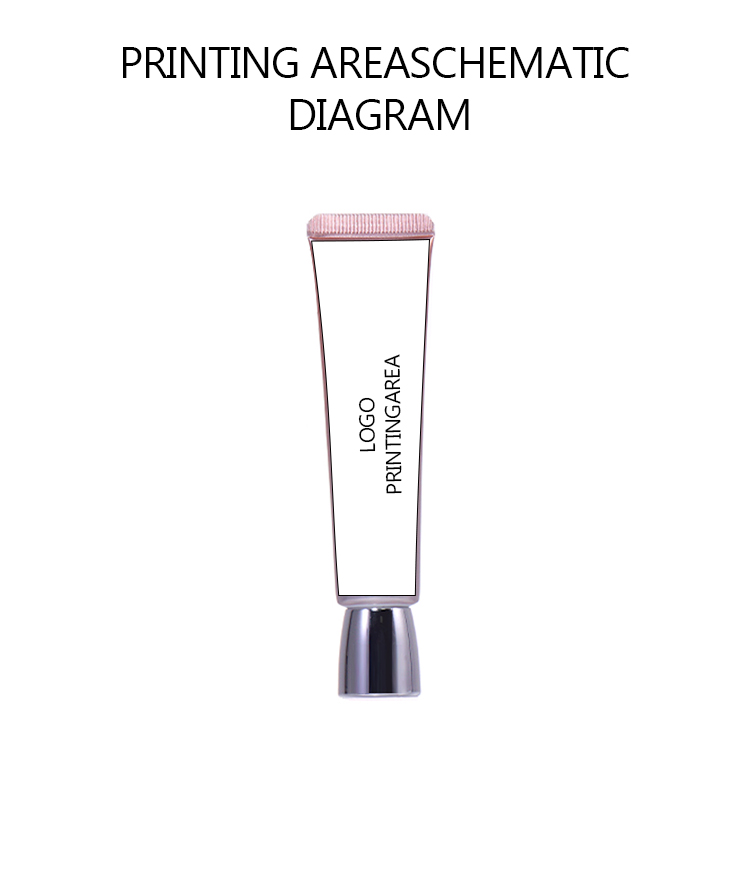 20ml! Rose Gold Hose Packaging, Silver Cap Makes It More Exquisite manufacture