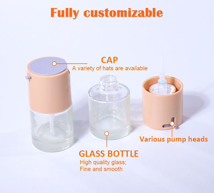 30ML Lotion spray pump bottle supplier