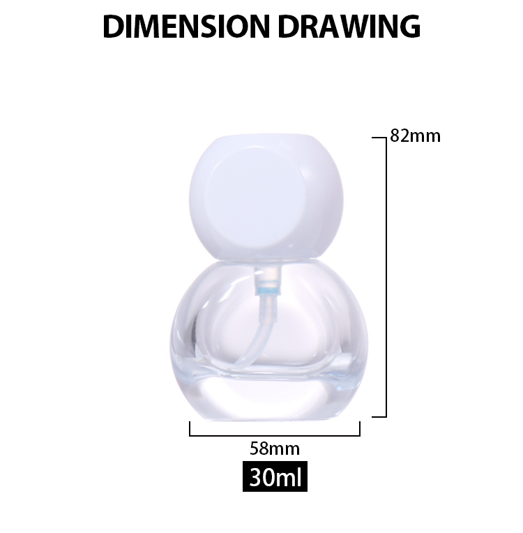 30ML Cosmetic Essence Bottle details