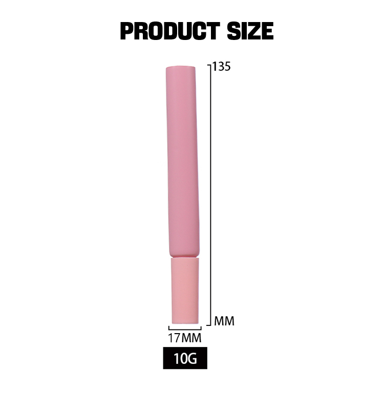10ml Hose Packaging: Pink - Toned supplier