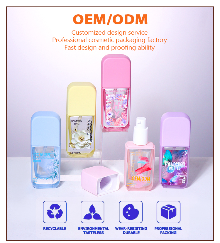 50ML,30ML Lotion spray pump bottle factory