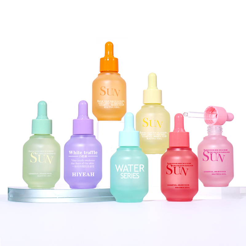 30ML Macaron - colored Series Dropper Essence Bottle