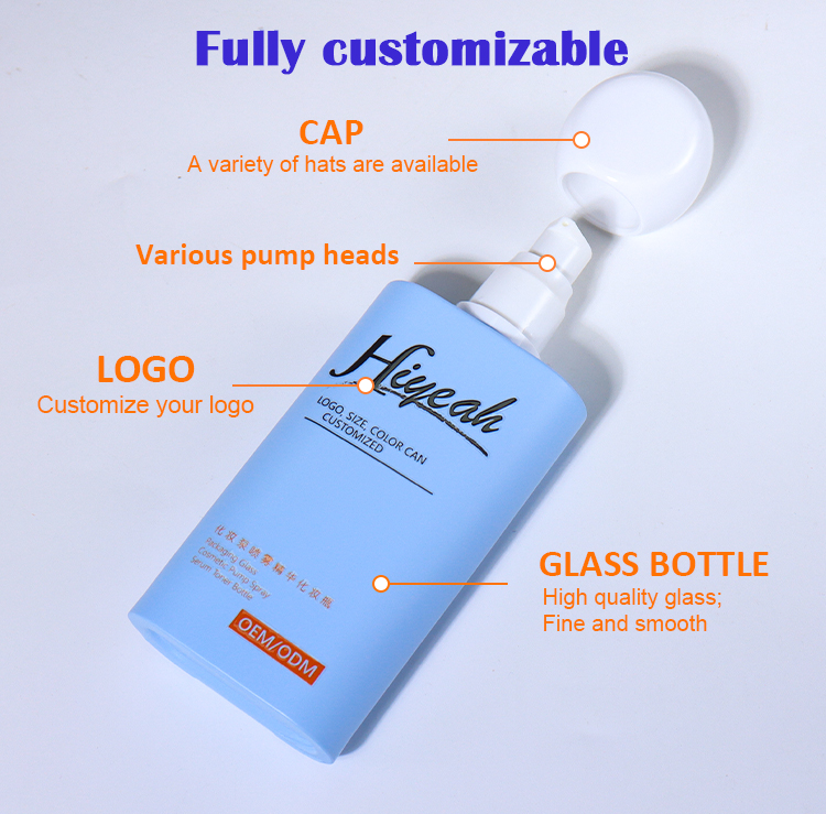 120ML/100ML/40ML Lotion spray pump bottle details
