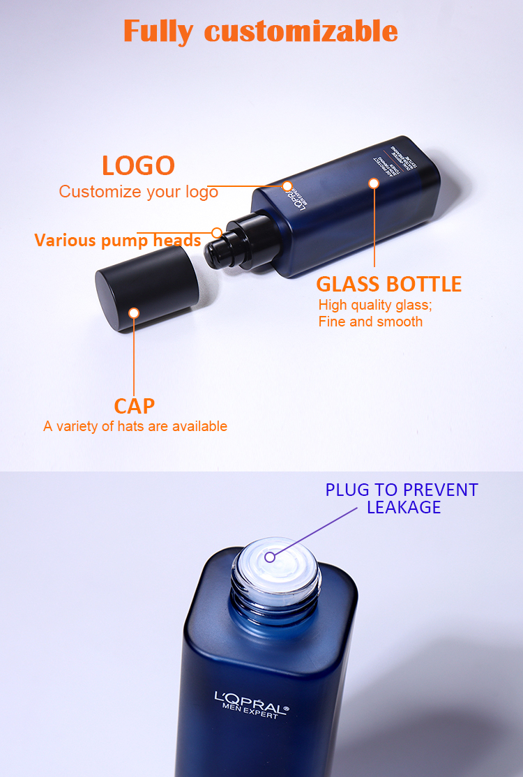 120ML, 100ML, 40ML for lotion bottles/spray bottles; 50G for cream jars supplier