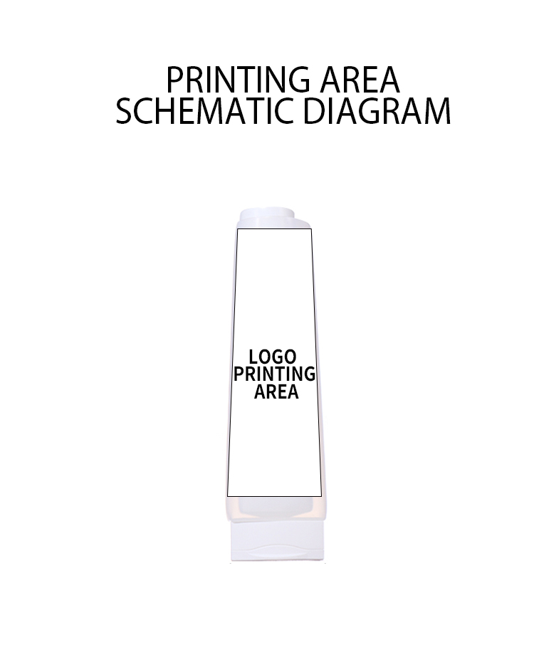 120ml Simple White Skincare Bottle, Flip - Top Cap Craft Shows Pure Charm details