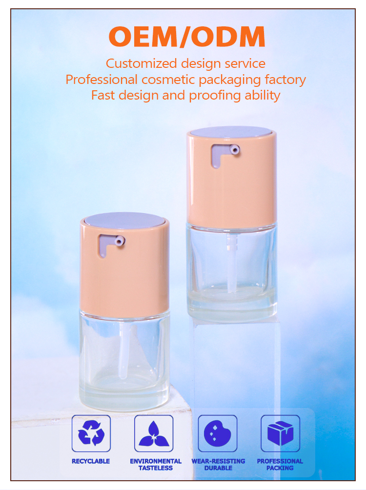 30ML Lotion spray pump bottle details