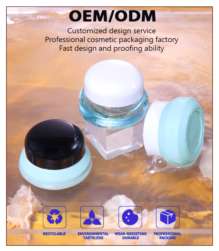 40G ,20G sized jars for skincare manufacture
