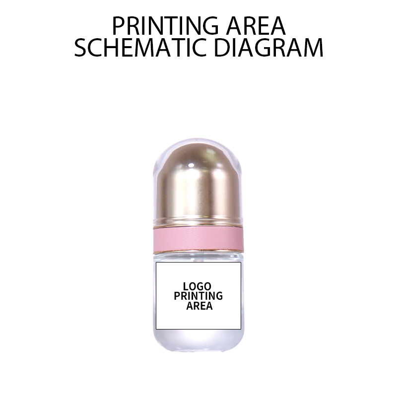 30ML Capsule - Shaped Transparent Lotion Bottle, Colorful Lid Decorations Show Exquisite Charm details