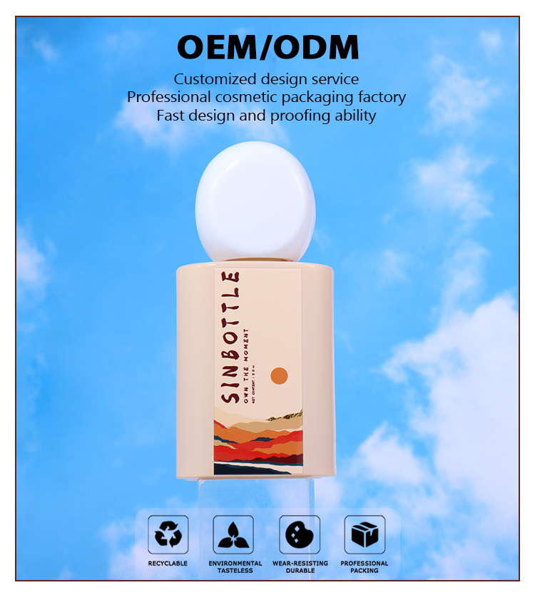 50ML  Cosmetic Essence Bottle  factory