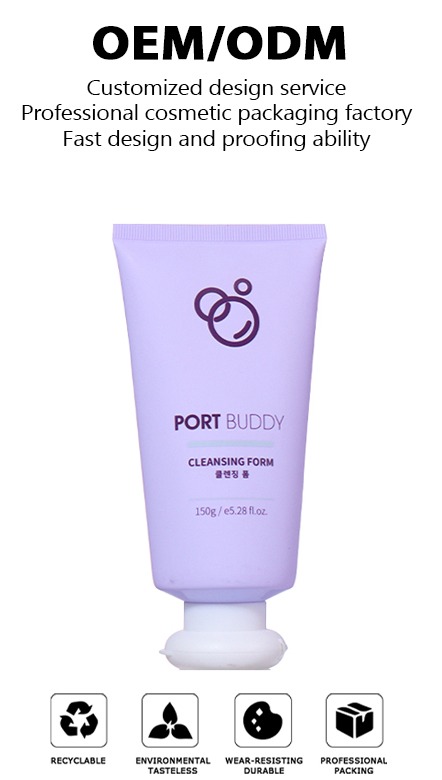 150ml Light Purple Fresh Cleansing Hose, Flip-Top Design Shows Soft Texture supplier