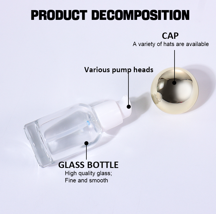 30ML  Cosmetic Essence Bottle  details