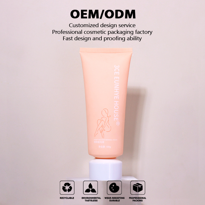 100ml Light Pink Tube, White Cap Design Exhibits Fresh Texture manufacture