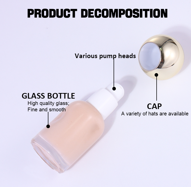 30ML  Cosmetic Essence Bottle  manufacture