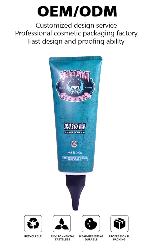 200ml Dark Green Sharp - Nozzle Shaving Hose, Unique Design Shows Men's Style supplier