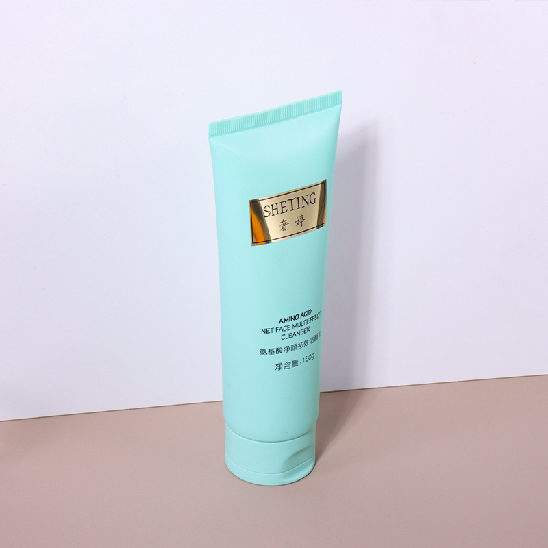 150ml Mint Green Hose, Same - Color Flip - Top Cap Shows Fresh Texture