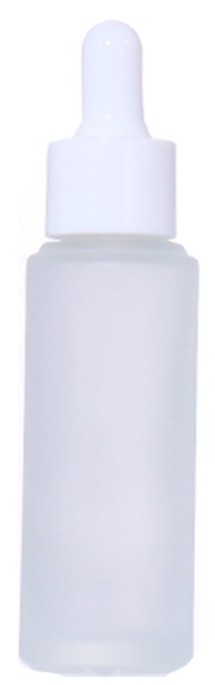 40ML, 30ML, 20ML, 10ML Minimalist Frosted Essence Bottle, Silver Lid / Dropper Shows Exquisite Charm factory