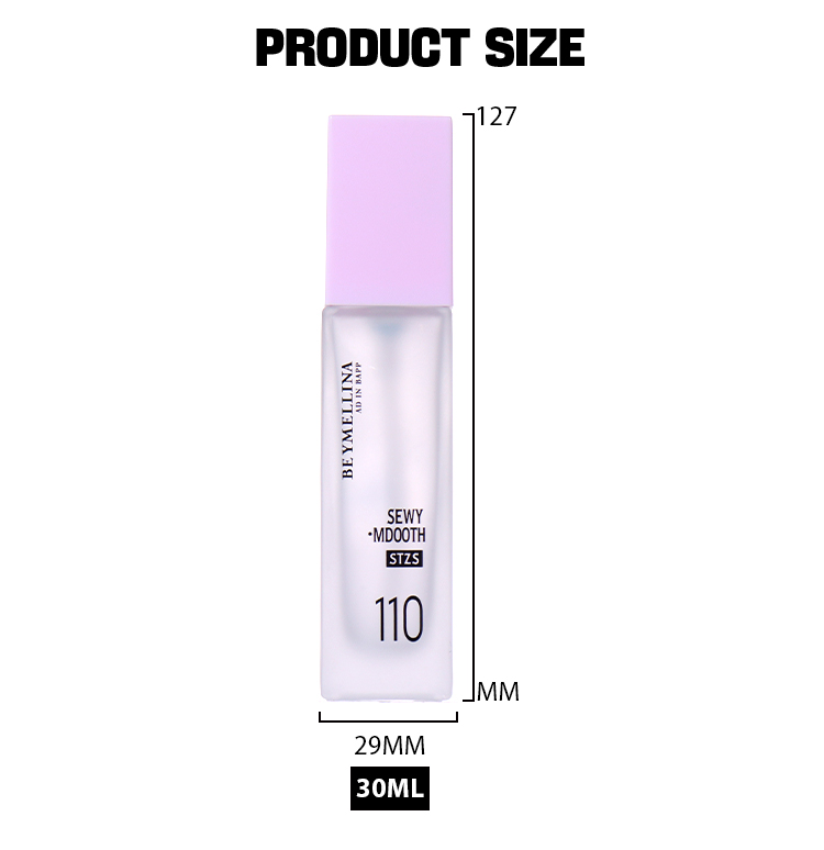 30ml Frosted Bottle Body + Pink Cap! Fresh Beauty and Skincare Packaging manufacture