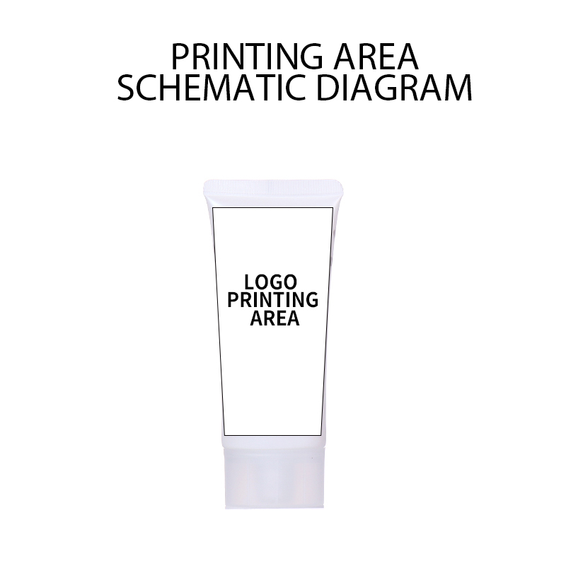 50ml Pure White Minimalist Sunscreen Tube details