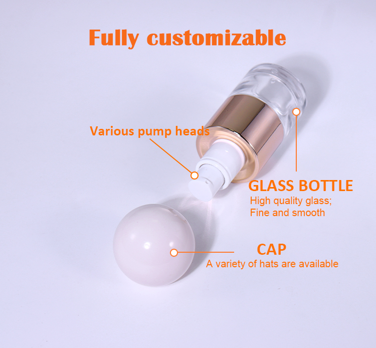 30ML Lotion spray pump bottle supplier