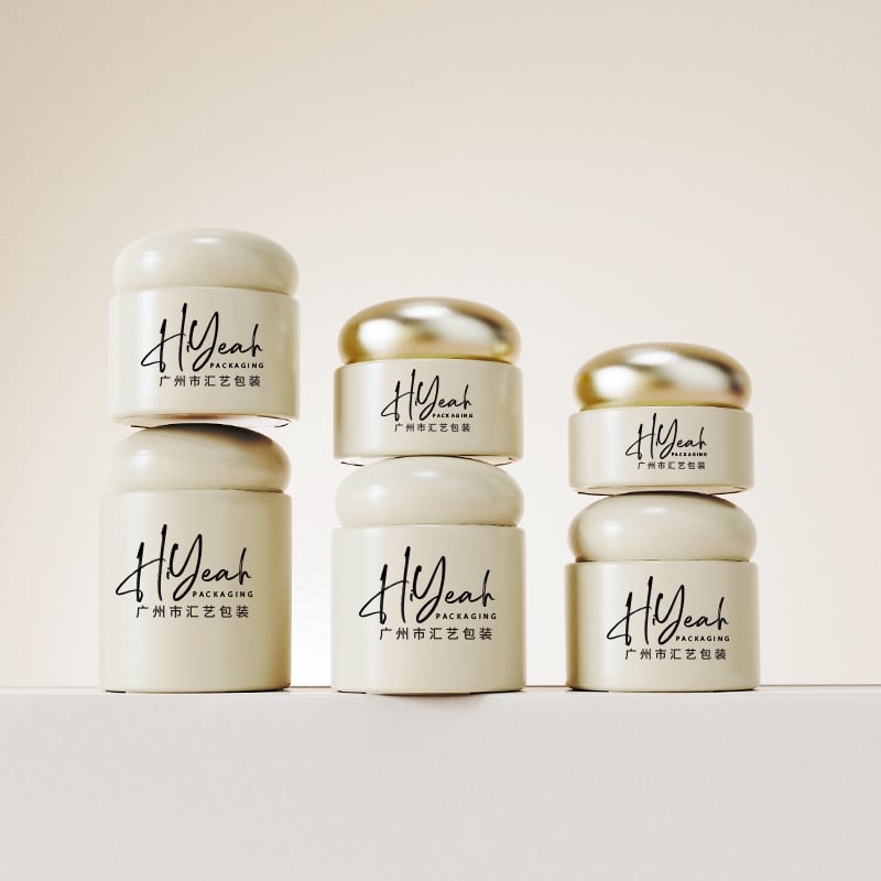 150/120/100/80/50/30 G Luxury Glass Jars for Skincare Empty Glass Cosmetic Jar Skin Care
